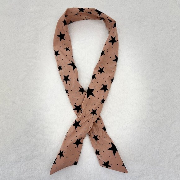 Two (2) Bendable Women Headbands Twist Tie Bow Wired Stars Skulls - Picture 5 of 7